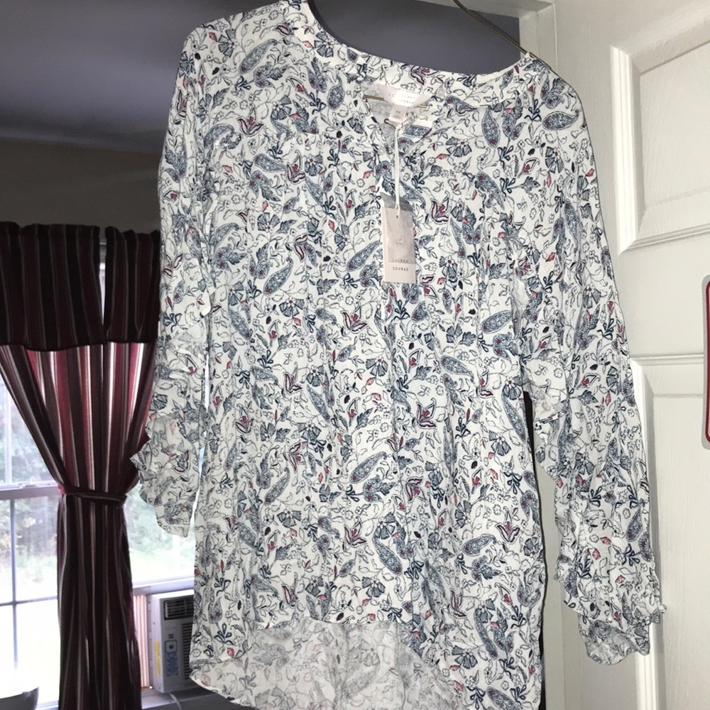 Lauren Conrad July collection top